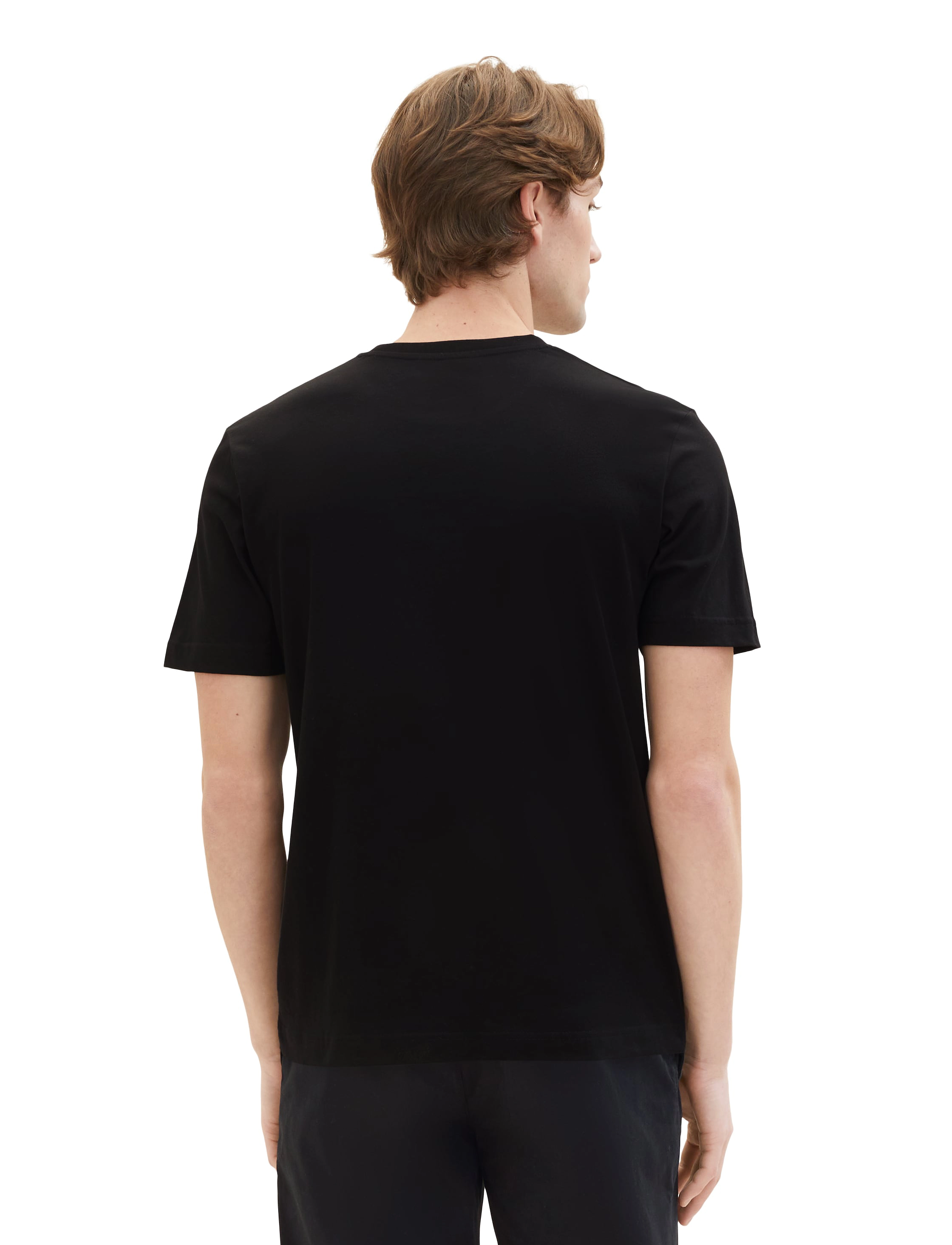 Tom Tailor - double pack crew neck tee - black - 3