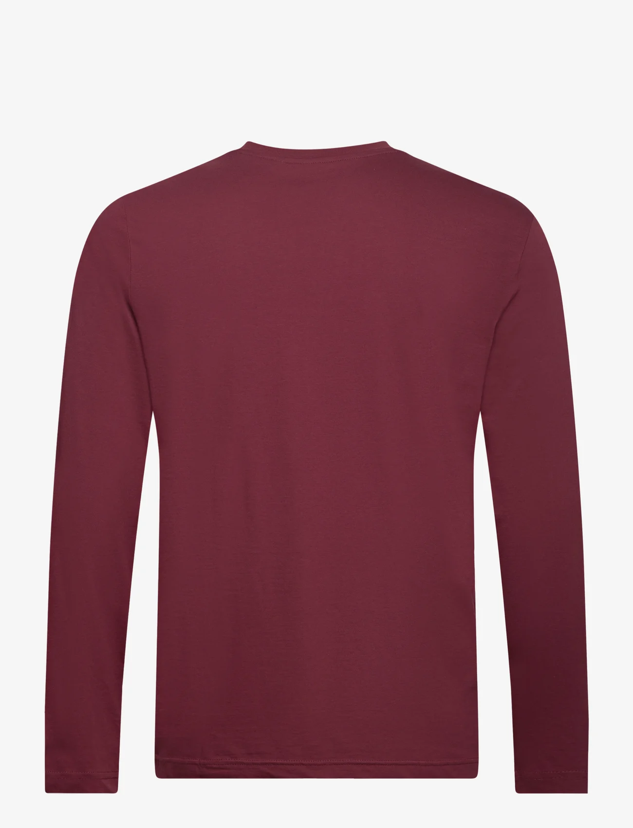 Tom Tailor - longsleeve with print - alhaisimmat hinnat - tawny port red - 1