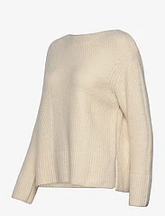 Tom Tailor - Knit patched boatneck - strikkegensere - soft beige solid - 2