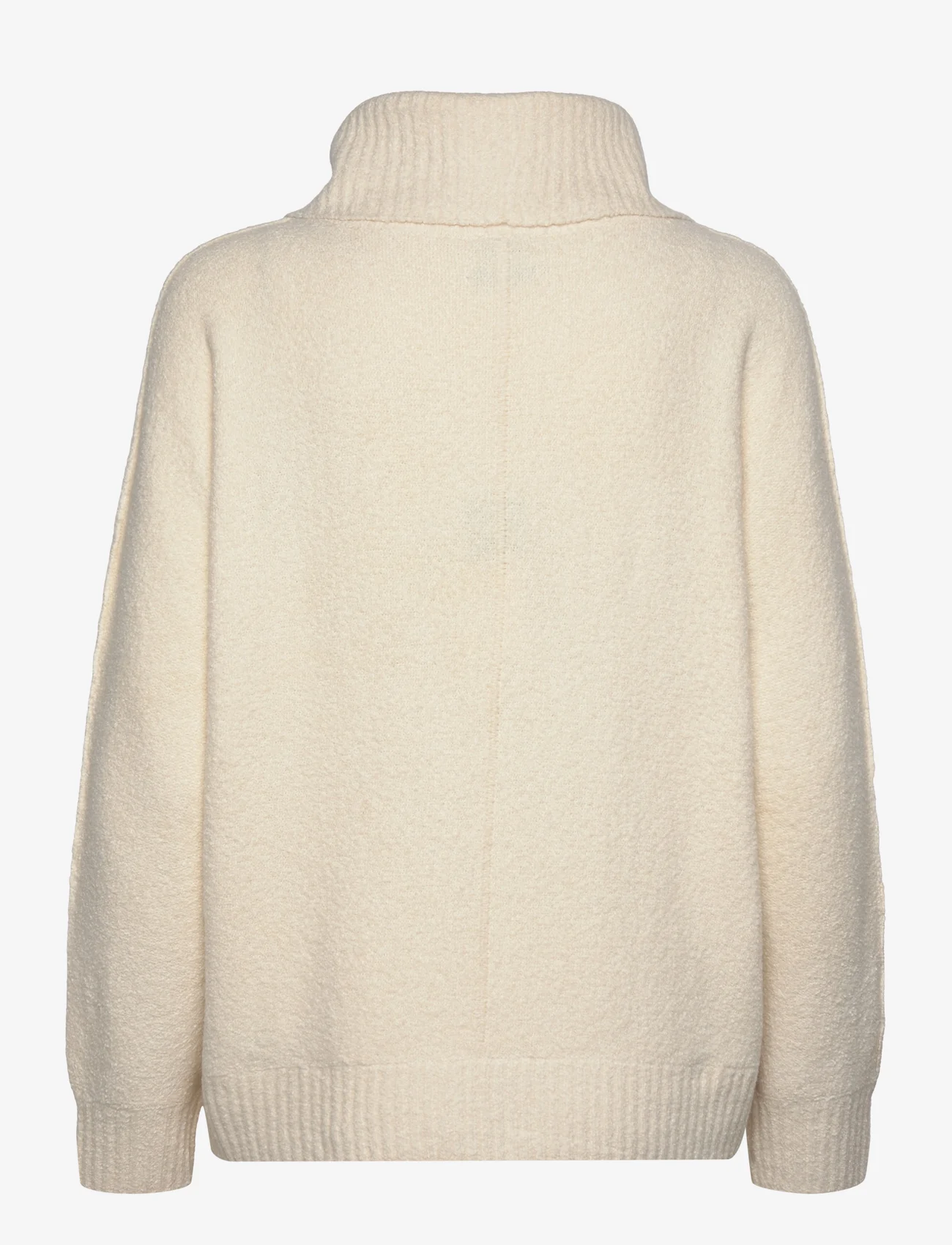 Tom Tailor - Knit boucle batwing - džemperiai - soft beige solid - 1