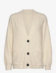 Tom Tailor - Knit boucle cardigan - neuletakit - soft beige solid - 0