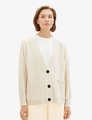 Tom Tailor - Knit boucle cardigan - cardigans - soft beige solid - 5