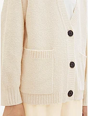 Tom Tailor - Knit boucle cardigan - susegamieji megztiniai - soft beige solid - 6