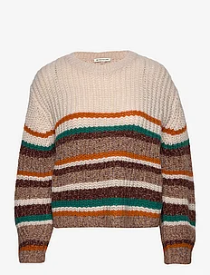 Knit colored stripe pullover, Tom Tailor