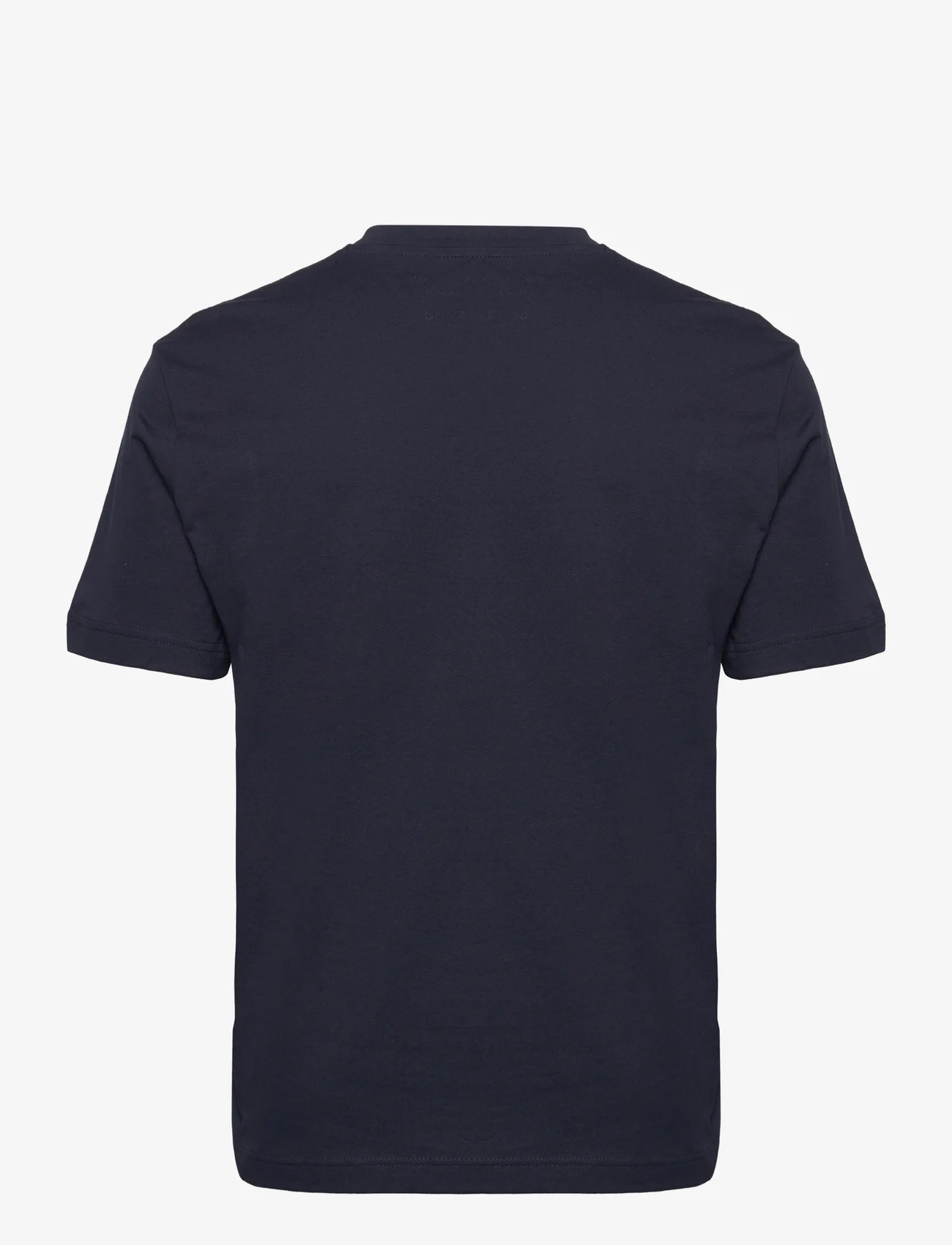 Tom Tailor - printed crewneck t-shirt - laveste priser - sky captain blue - 1