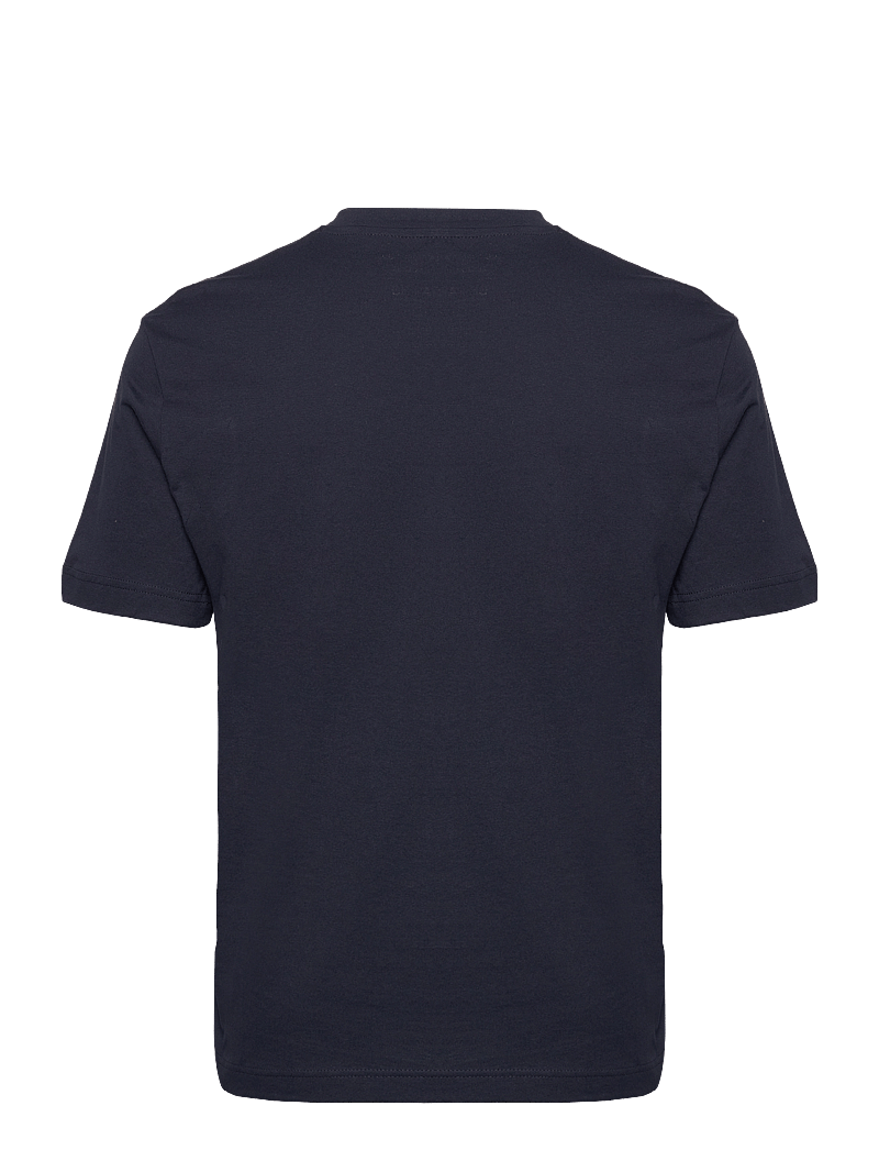 Tom Tailor - printed crewneck t-shirt - lyhythihaiset - sky captain blue - 1