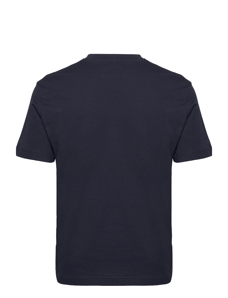 Tom Tailor - printed crewneck t-shirt - kurzärmelig - sky captain blue - 1