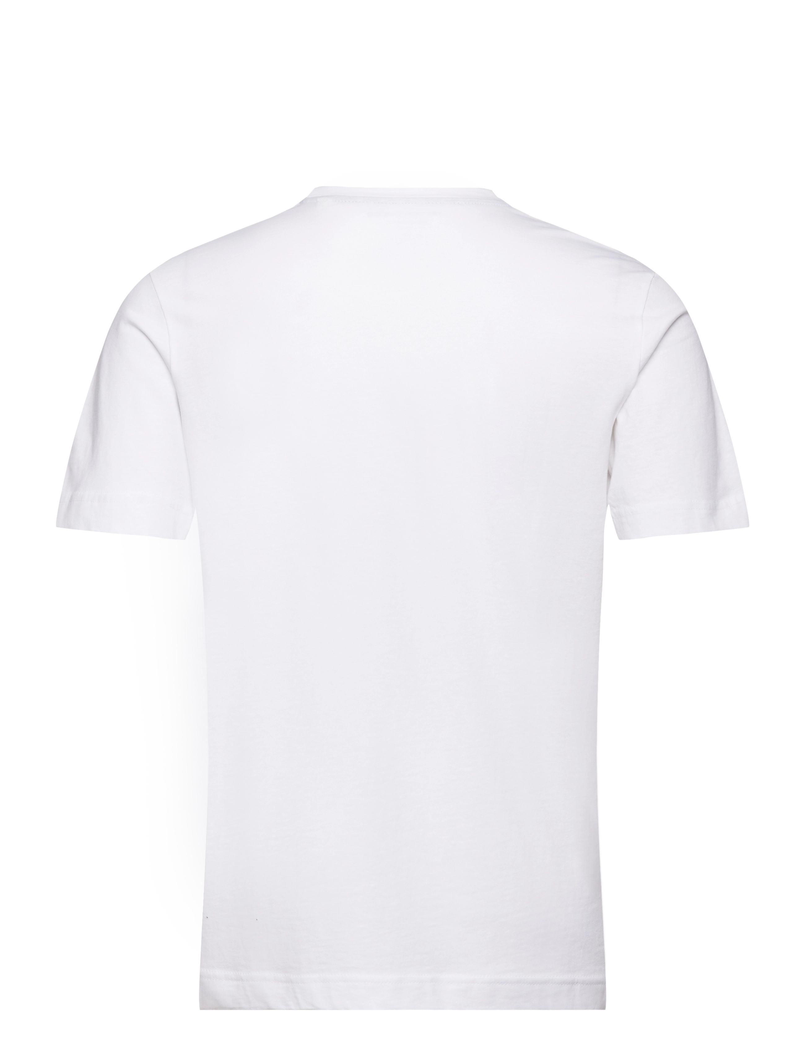 Tom Tailor - printed crewneck t-shirt - kurzärmelig - white - 2