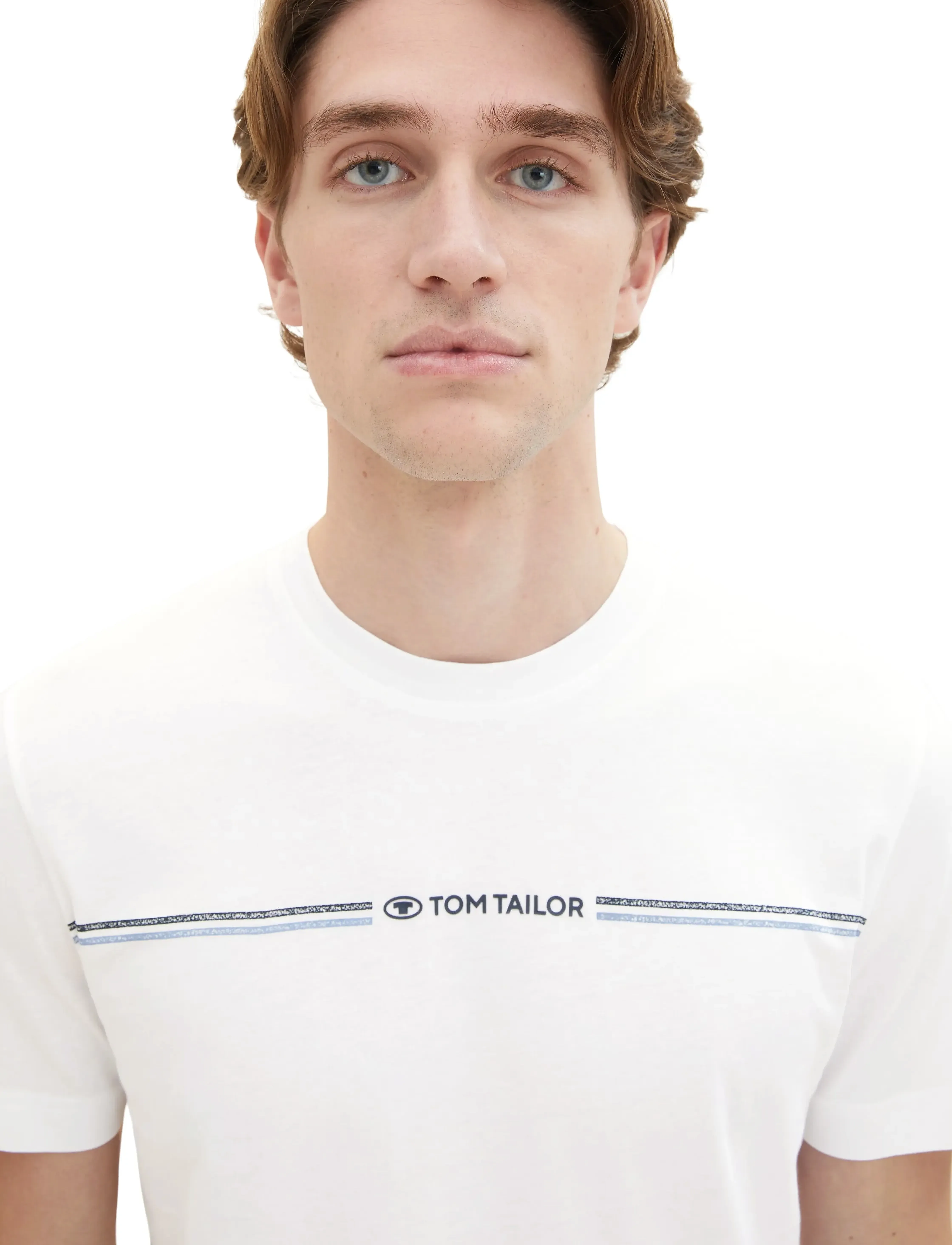 TOM TAILOR Printed Crewneck T-Shirt herr – bild 6