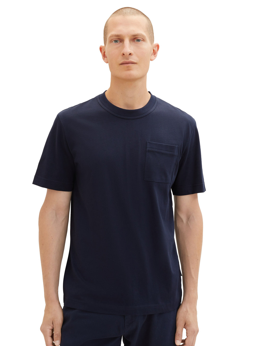 Tom Tailor Basic T-shirt With Pocket – t-shirts – shop at Booztlet