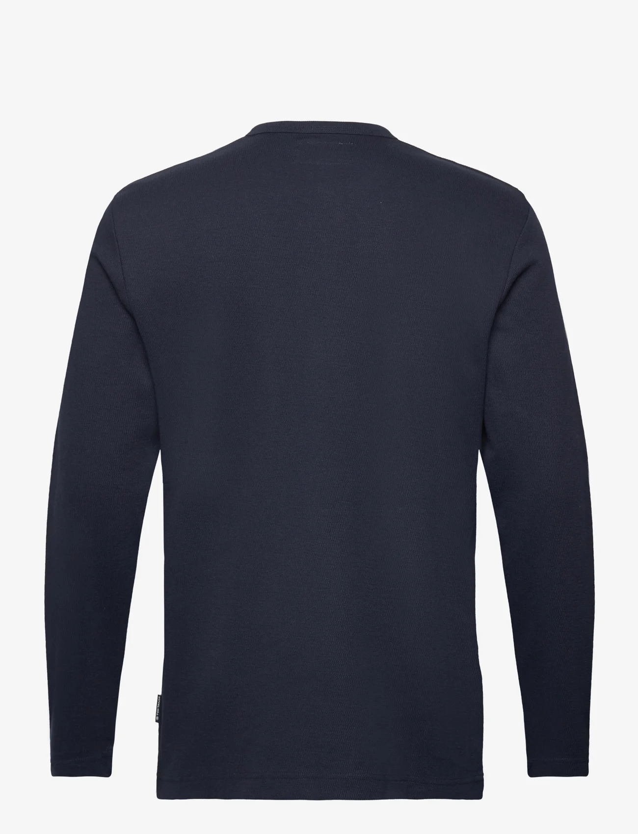 Tom Tailor - structured l - basis-t-skjorter - sky captain blue - 1