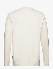 Tom Tailor - structured l - basis-t-skjorter - vintage beige - 1