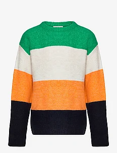 striped knit pullover, Tom Tailor