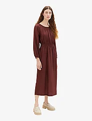 Tom Tailor - feminine maxi dress - party wear at outlet prices - raisin - 2