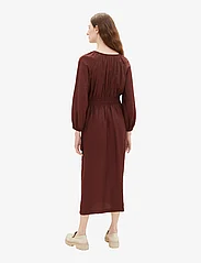 Tom Tailor - feminine maxi dress - party wear at outlet prices - raisin - 3