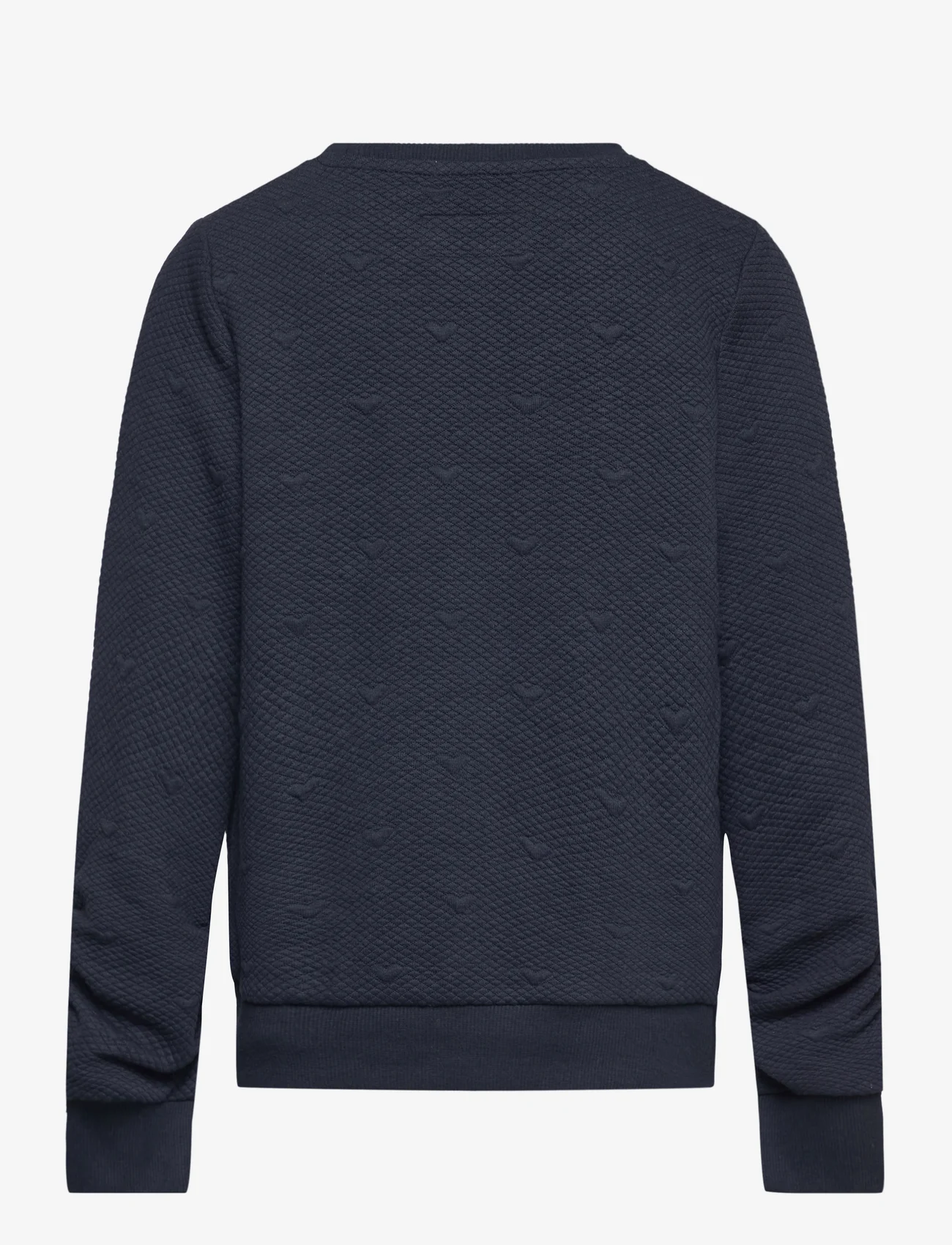 Tom Tailor - structured jaquard sweater - sportiska stila džemperi - sky captain blue - 1