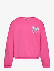 Tom Tailor - sequin artwork sweatshirt - sweatshirts - carmine pink - 0