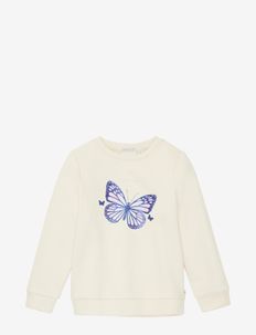 sweatshirt with butterfly print, Tom Tailor