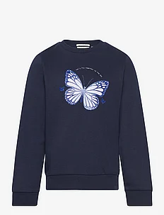 sweatshirt with butterfly print, Tom Tailor
