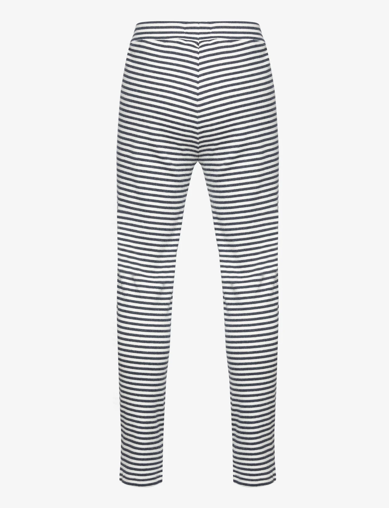 Tom Tailor - striped leggings - die niedrigsten preise - dark blue offwhite stripe - 1