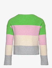 Tom Tailor - striped sweater - džemperi - green pink multicolor stripe - 1