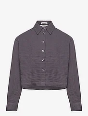 Tom Tailor - muslin blouse - letnie okazje - coal grey - 0