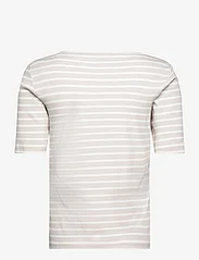 Tom Tailor - T-shirt ribbed - lowest prices - grey offwhite stripe - 1