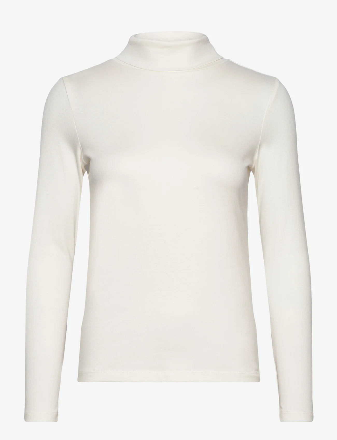Tom Tailor - T-shirt rollneck - de laveste prisene - whisper white - 0