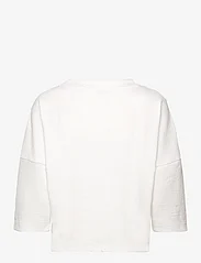 Tom Tailor - Sweatshirt w buttons - sweatshirts - whisper white - 1