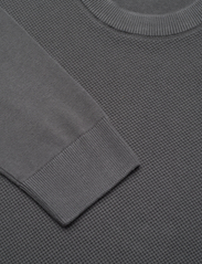 Tom Tailor - structured crewneck knit - pyöreäaukkoiset - tarmac grey - 2