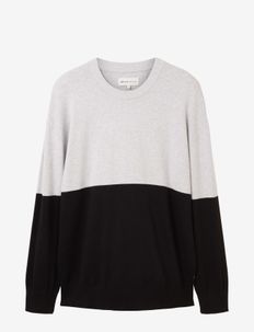 relaxed color block knit, Tom Tailor