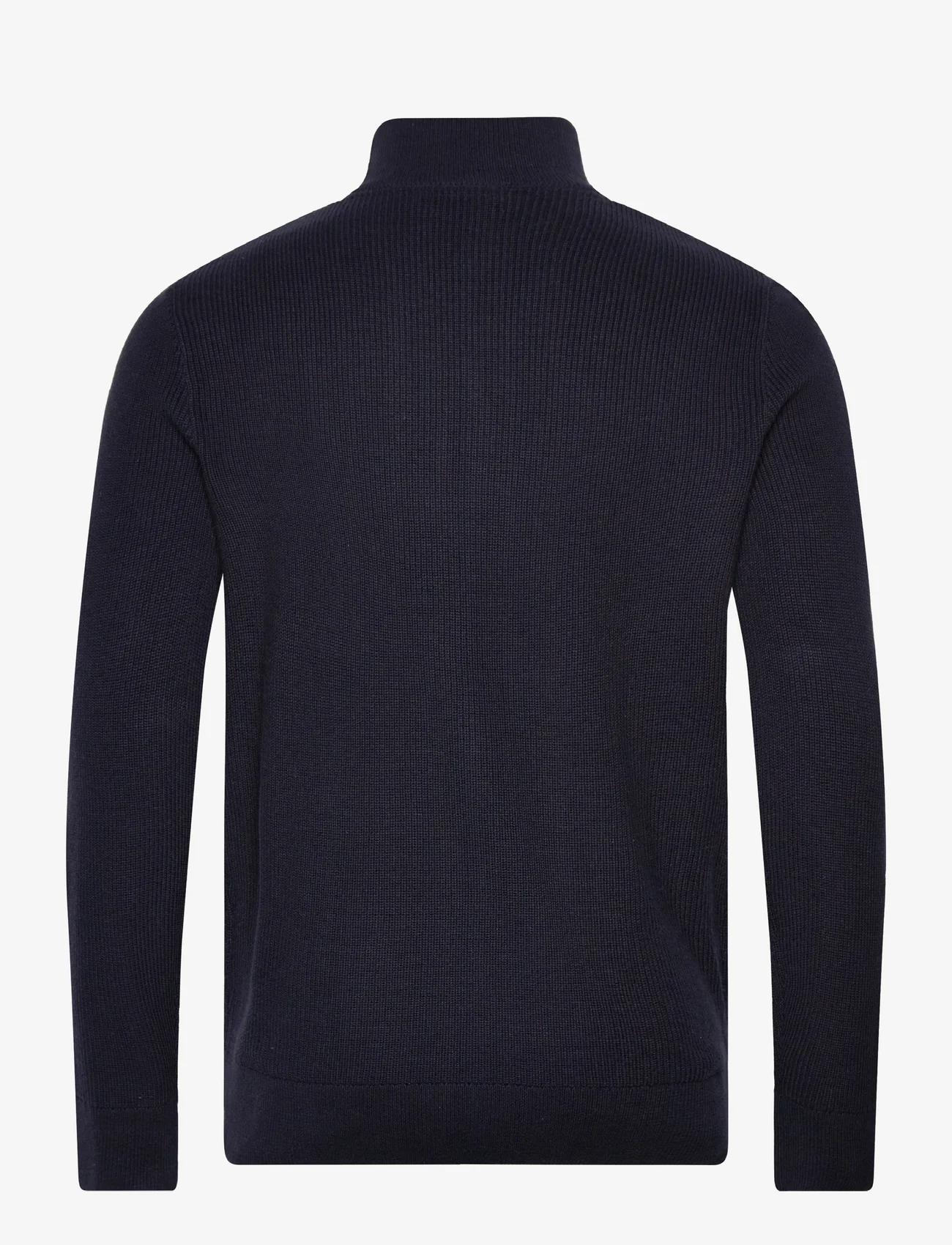 Tom Tailor - structure mix knit jacket - geburtstagsgeschenke - knitted navy melange - 1