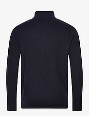 Tom Tailor - structure mix knit jacket - fødselsdagsgaver - knitted navy melange - 1
