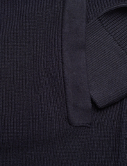 Tom Tailor - structure mix knit jacket - fødselsdagsgaver - knitted navy melange - 3