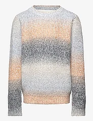 Tom Tailor - color gradient knit pullover - pullover - purple orange gradient knit - 0