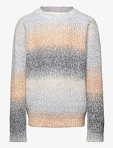 color gradient knit pullover, Tom Tailor