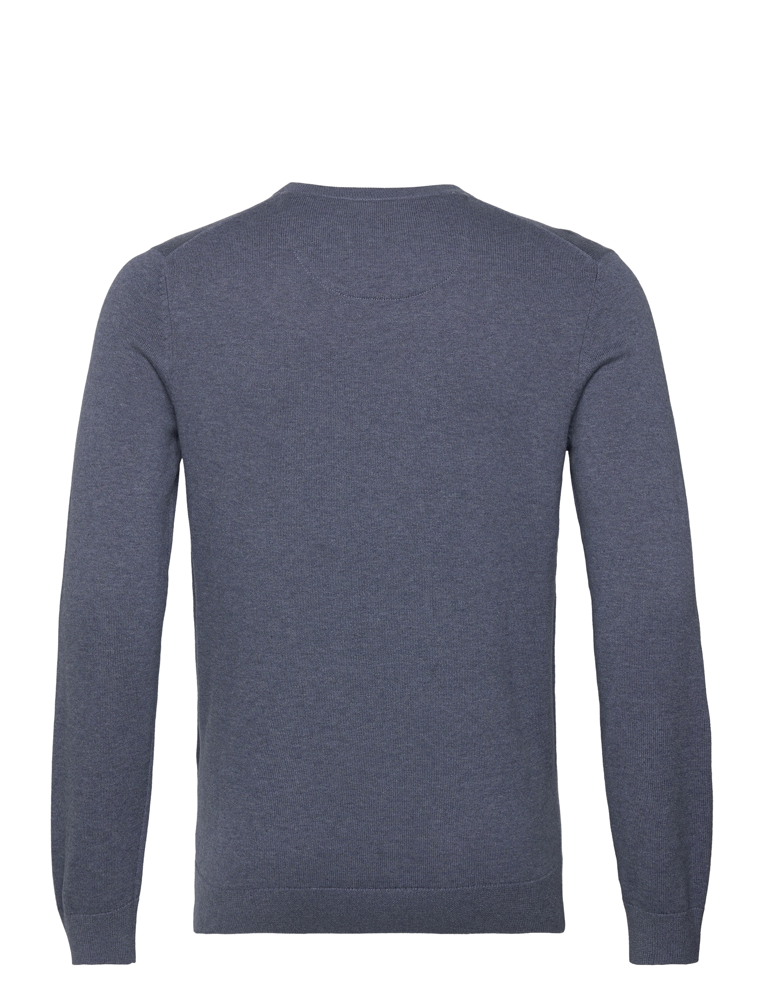 Tom Tailor - basic crewneck knit - round necks - vintage indigo blue melange - 2