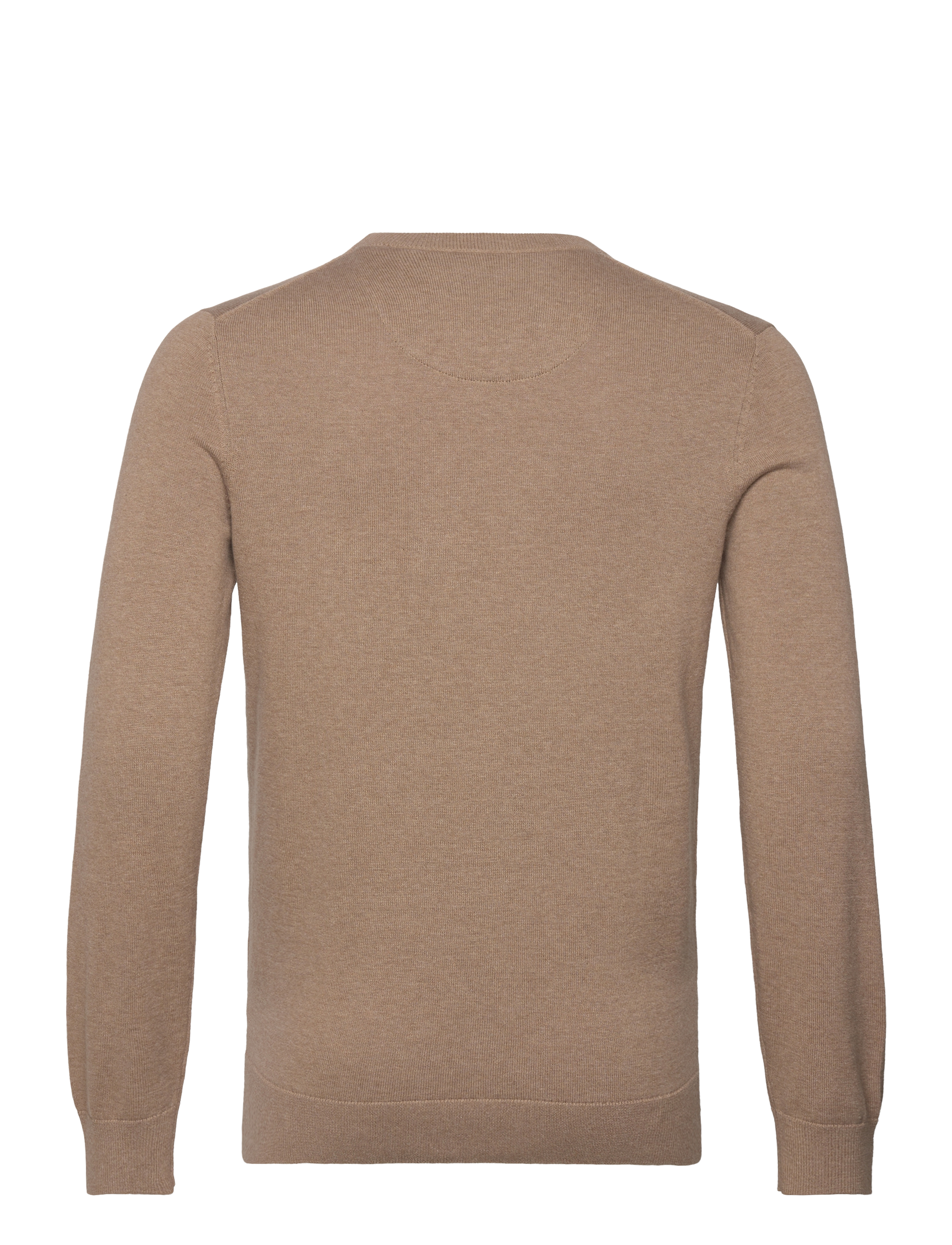 Tom Tailor - basic crewneck knit - Ümmarguse kaelusega kudumid - hazel brown melange - 2