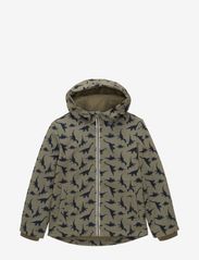 softshell jacket - OLIVE DINO ALL OVER PRINT