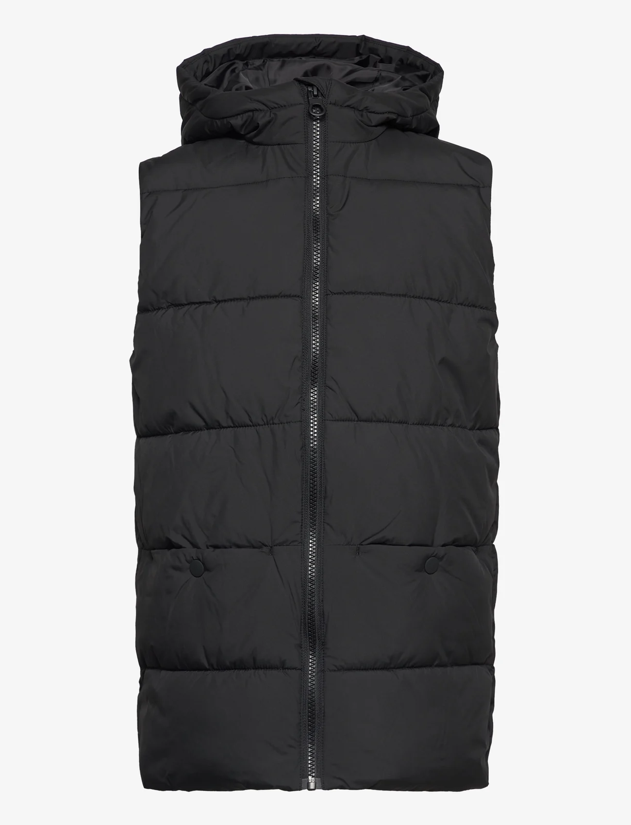 Tom Tailor - Hooded quilted vest - lapsed - black - 0
