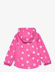 Tom Tailor - softshell printed heart jacket - barn - big heart print pink - 1