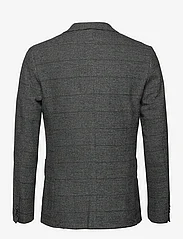 Tom Tailor - casual blazer - zweireiher - grey black grindle check - 1