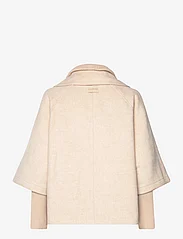 Tom Tailor - cape jacket - Žieminės striukės - bisque melange - 1