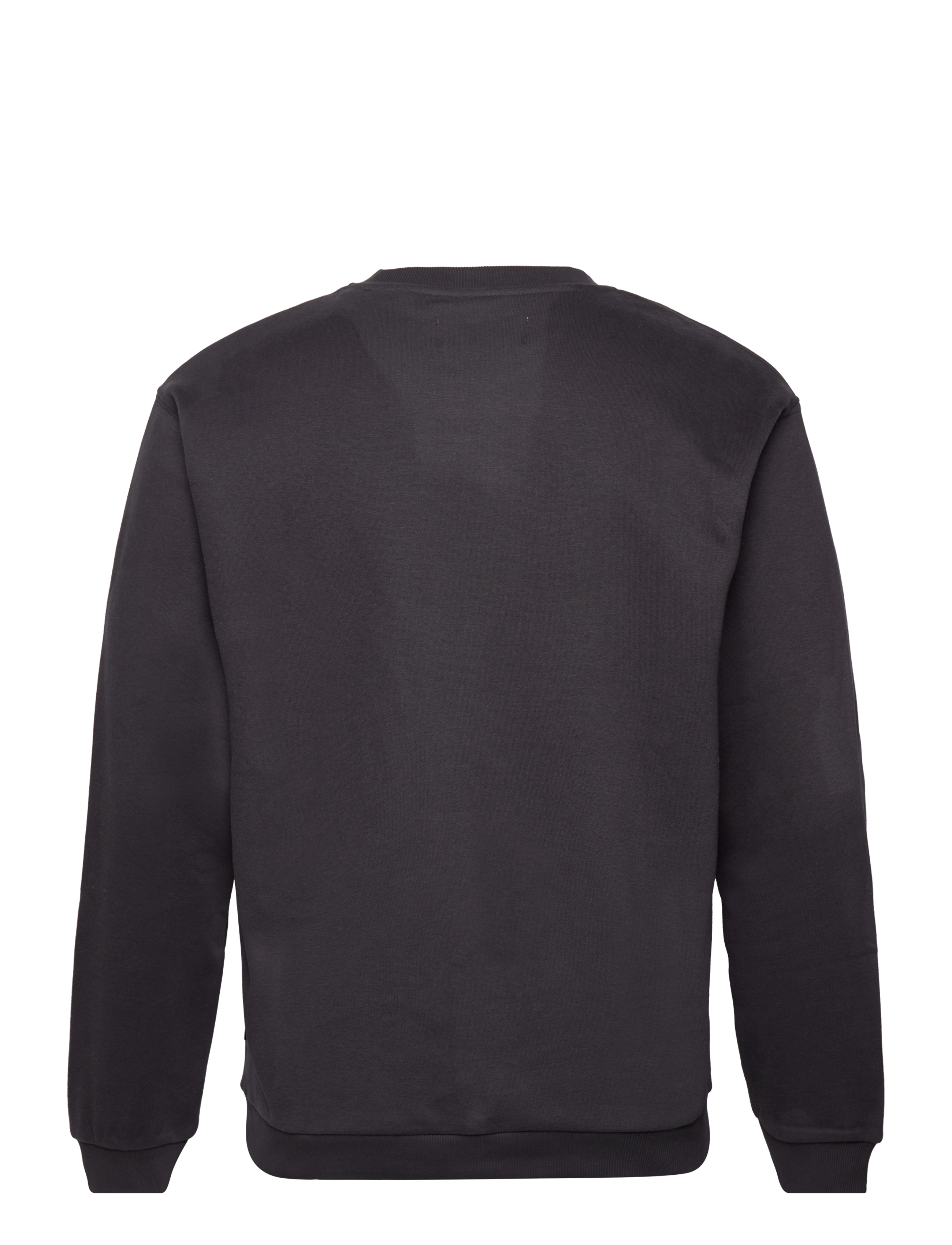 Tom Tailor - crew neck sweater with print - coal grey - 1