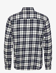 Tom Tailor - checked shirt - casual skjortor - navy off white - 1