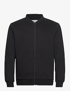 clean sweat bomber jacket, Tom Tailor