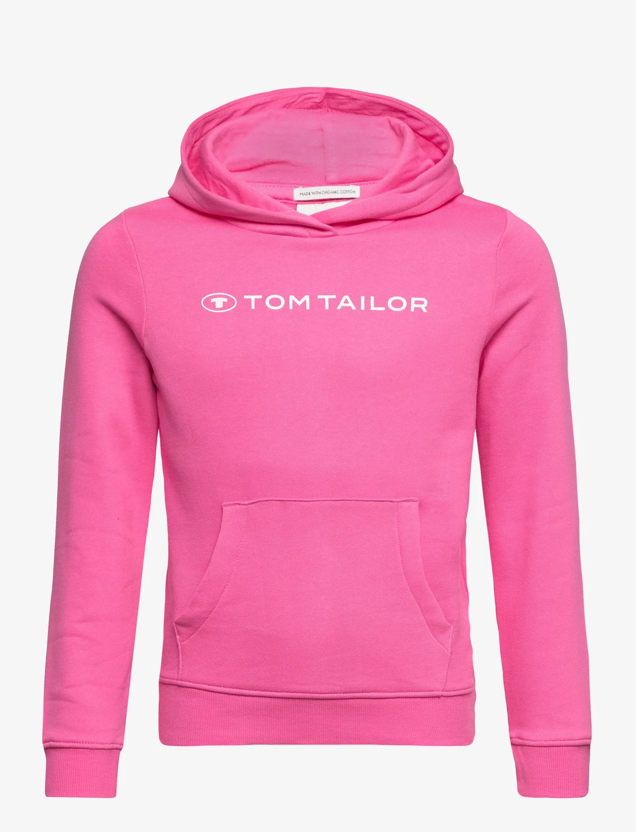 Tom Tailor - printed sweatshirt - hoodies - carmine pink - 0