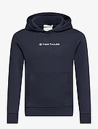 printed hoodie - SKY CAPTAIN BLUE