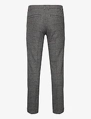 Tom Tailor - regular chino - uzvalka bikses - grey black grindle check - 1