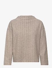 Tom Tailor - Sweatshirt stand up collar - laveste priser - doeskin melange - 0